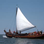 Botter sailing boat